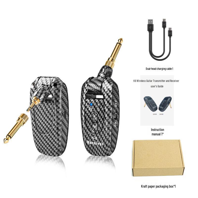 Беспроводной аудиоприемник-передатчик A8 A9 для акустической гитары