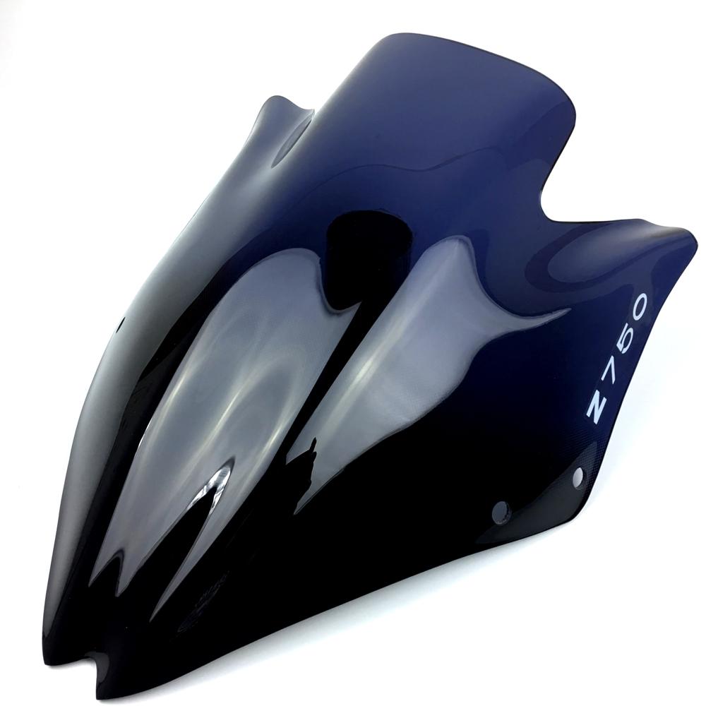 Ветровые стекла для мотоциклов Ветровые дефлекторы Ветровое стекло Подходит для Kawasaki Z750 Z750R Z750 2007 2008 2009 2010 2011 2012