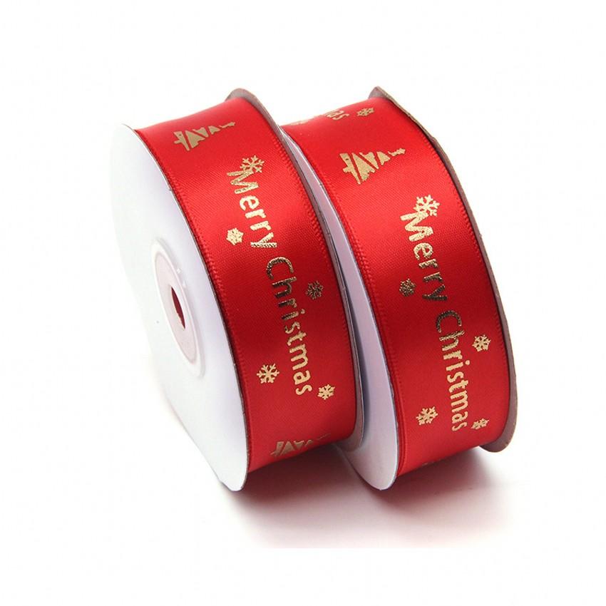 22 Meters Christmas Fabric Ribbon Party Gift Packing