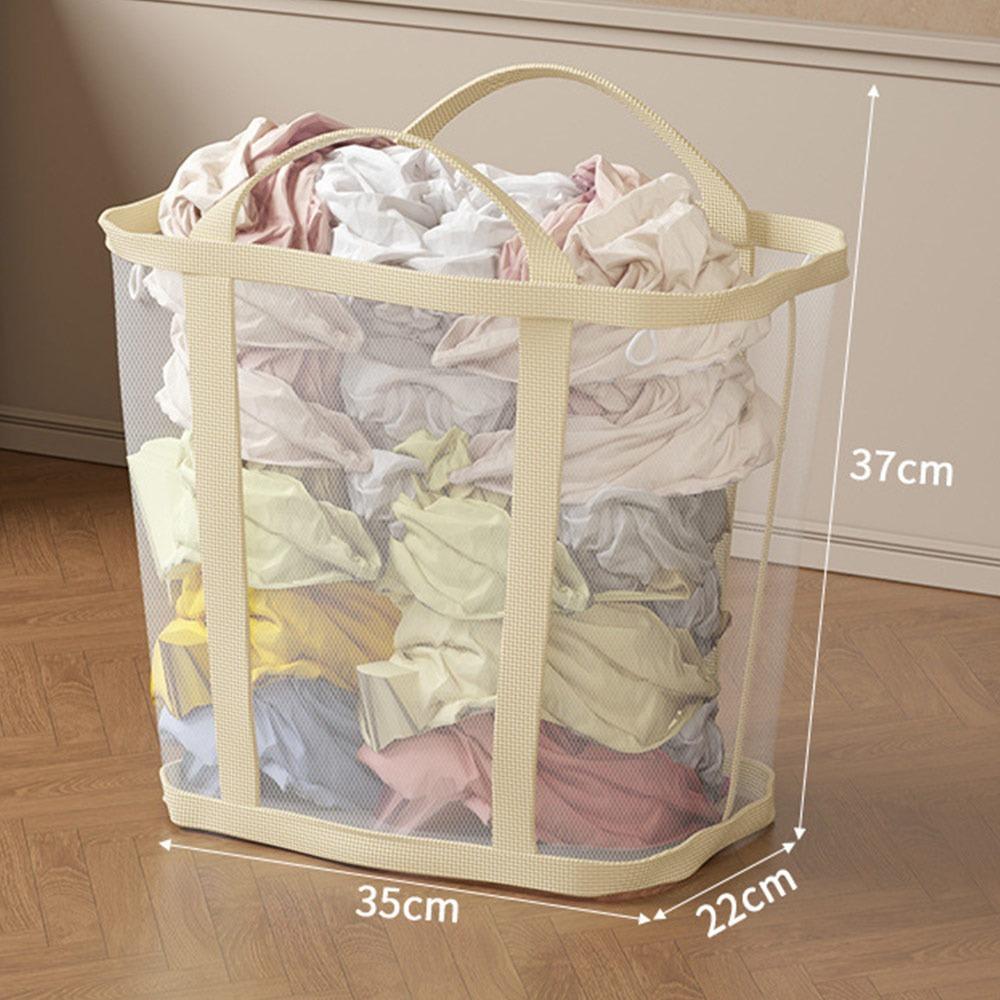Large Capacity Foldable Laundry Basket Nylon Storage Basket for Children Toy Storage