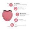 For Women EMS Micro Current Beauty Instrument Mini Portable Face Slimming Sonic Vibration Massager Lifting Firming Skin
