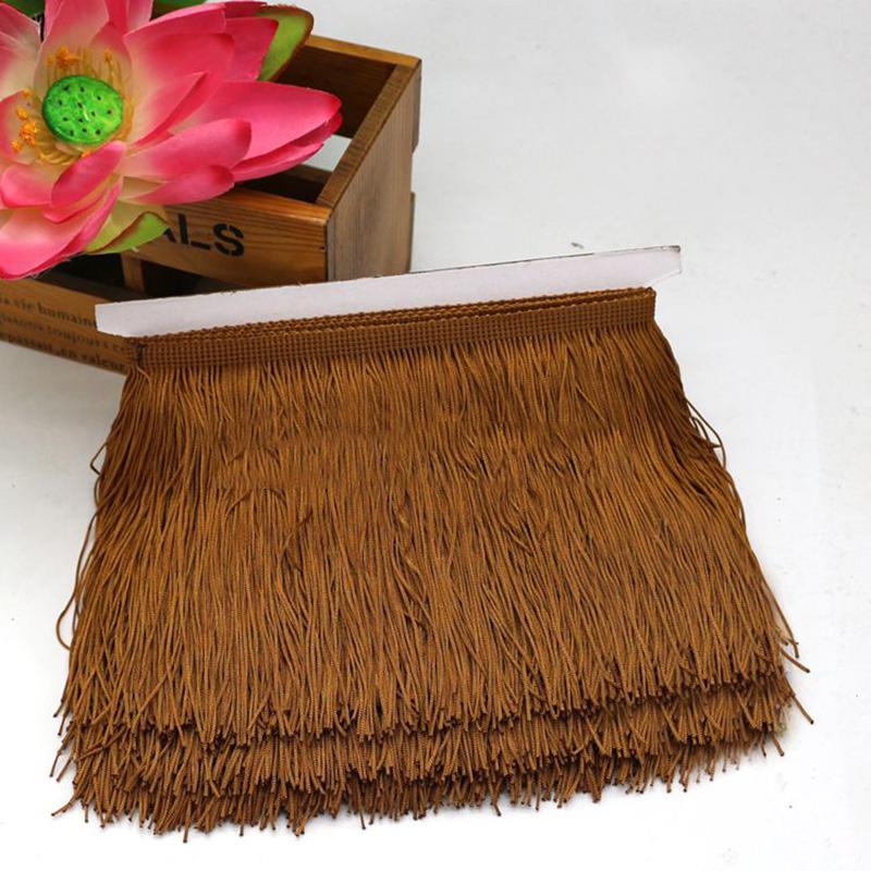 10 ярдов 15 см кружевная отделка кисточками бахрома сделай сам латинское платье сценическая одежда аксессуары декор для штор лампа сделай сам аксессуар