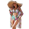 New high-end fashion sexy mesh blouse multi-color three-piece bikini BIKINI women's swimsuit