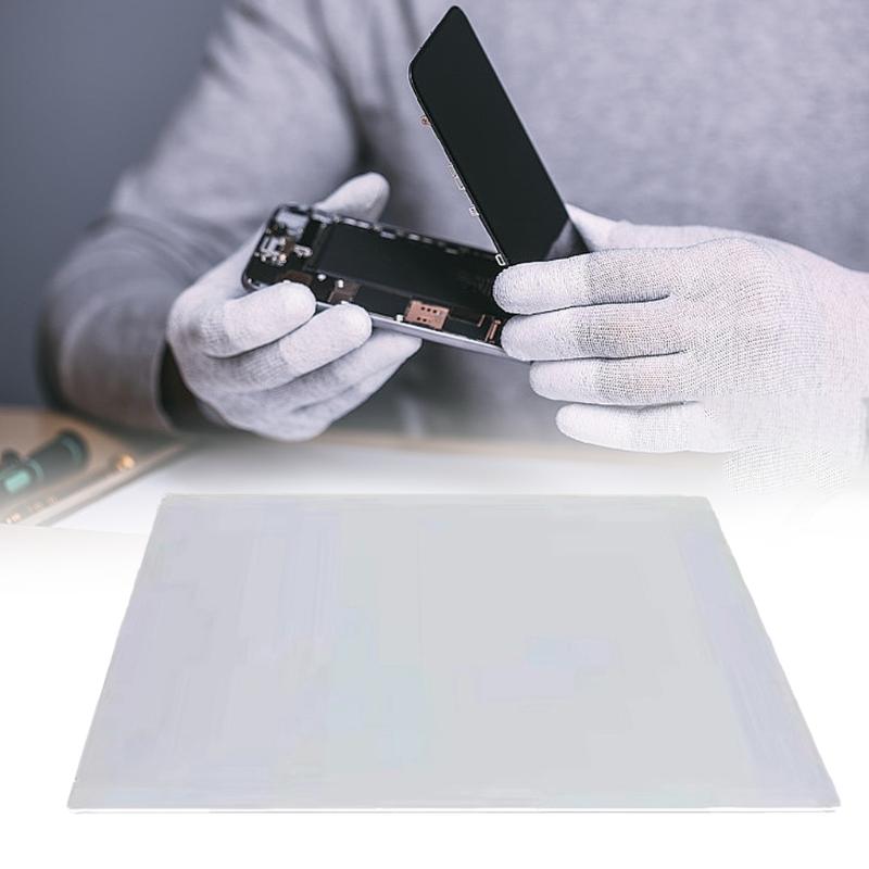 Силиконовая изоляционная прокладка для ремонта телефона, пайка, нагрев горячим воздухом, большой размер, термостойкая рабочая подкладка