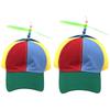 Helicopter Baseball Hat for Party Funny Sun Hat for Parent Child Outdoor Sun Hat Propeller Hat