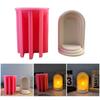 Flexible Sturdy Silicone Mould Fashion Accessory for Making Unique Arch Shaped Plaster and Home Decorations