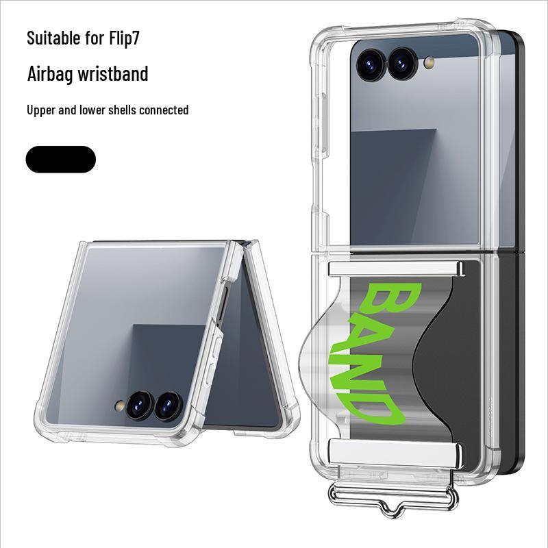 Samsung Galaxy Z Flip7 Protective Airbag Wrist Strap Case