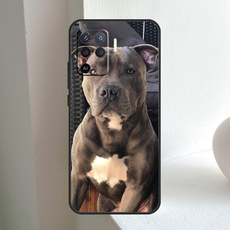Чехол Pit Bull Lovely Dog Pitbull Для OPPO A78 A98 A18 A38 A58 A5 A6 Pro A15 A17 A57 A16 A76 A96 A54 A74 A94 A40 A60 A80