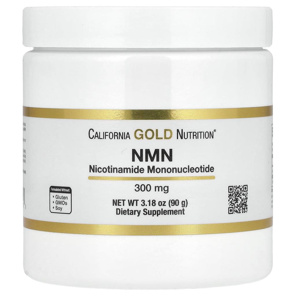 California Gold Nutrition Порошок NMN, 3,18 унции (90 г)