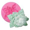 1Pc Flower Hydrangea Silicone Sugarcraft Mold DIY Flowers Fondant Cupcake Baking Mould Fondant Cake Decorating Tools