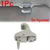 1 шт. Прочный ABS Крючок для крепления солнцезащитного козырька для Hyundai Veloster, Accent, Elantra 2014 Совместим с несколькими моделями, Защита от солнца для автомобиля