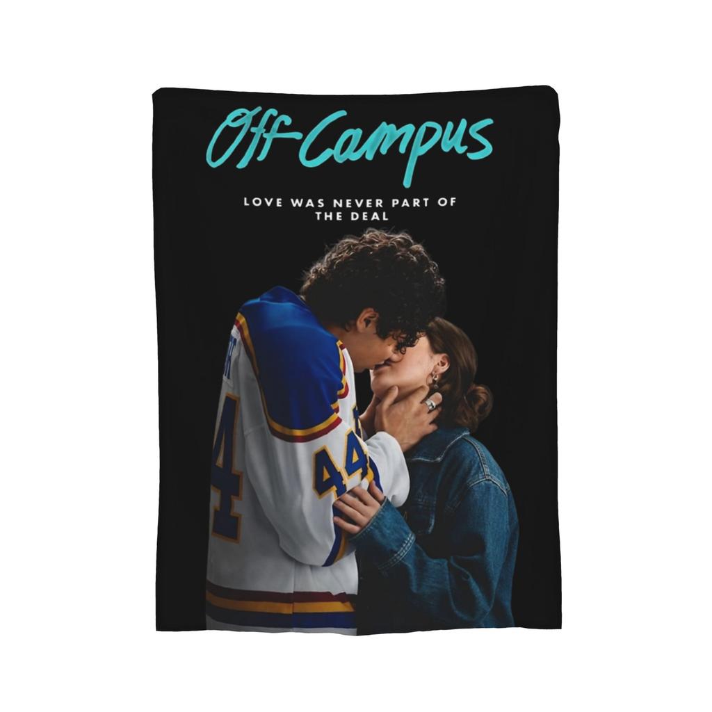 Dean Di Laurentis Off Campus Blanket Fleece Ultra-Soft Throw Blankets for Airplane Travel Bedroom Quilt