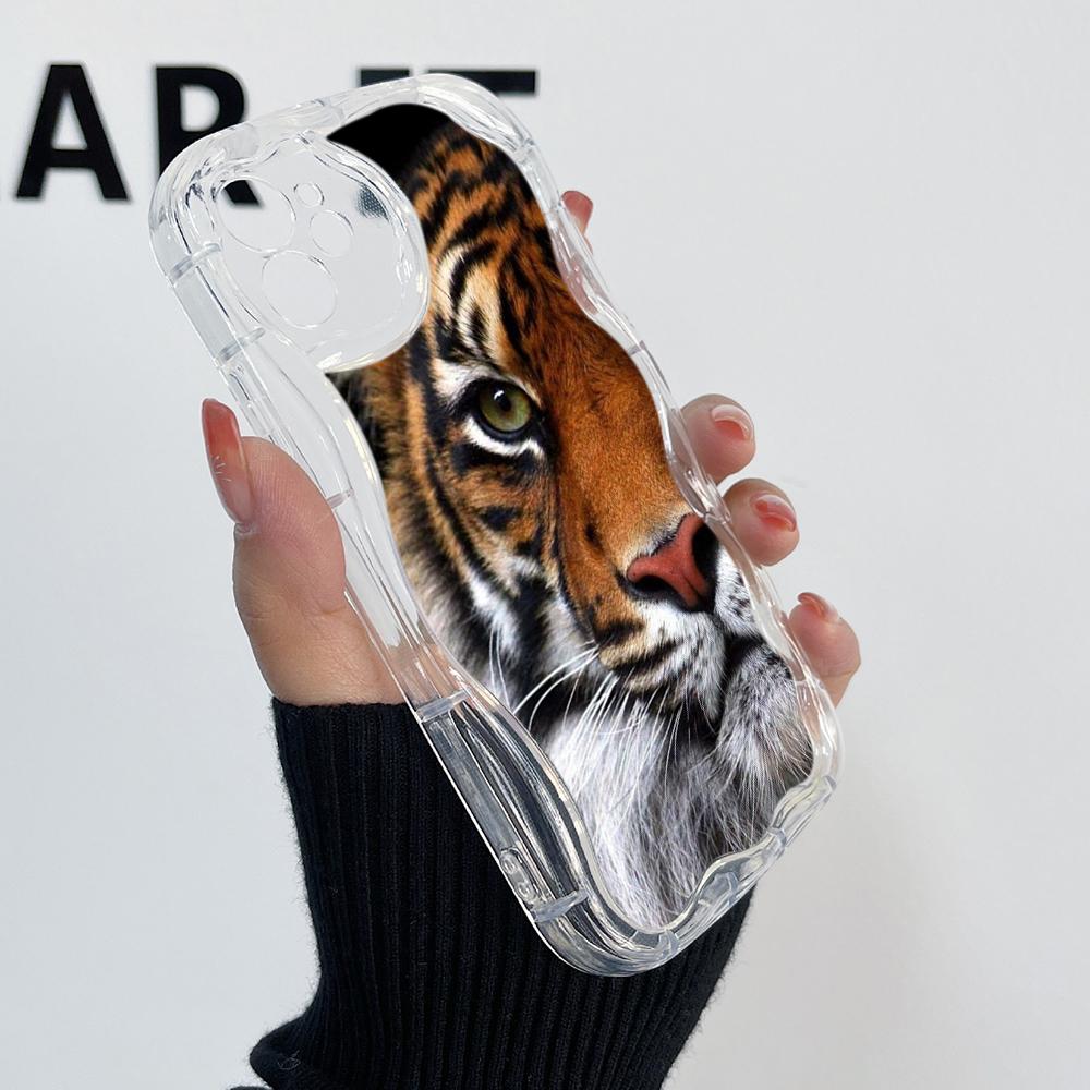 Ae99 Tigers Lion Love Design Art Protective Phone Cases for Xiaomi Poco X5 F6 Redmi Note 13 12 11 Pro 13C 12C A3 Huawei Honor 90 Wave TPU Back Cover