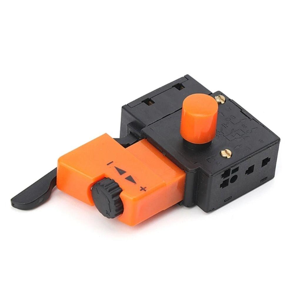 1Pcs Lock On Power Electric Drill Trigger Switch Speed Control FA2/61BEK New Speed Switch