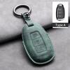 Leather Car Key Case Cover Shell For Hyundai Grand Santa Fe 3 DM I30 IX35 Ix45 Encino KONA Solaris Azera Grandeur Creta 2 Kona