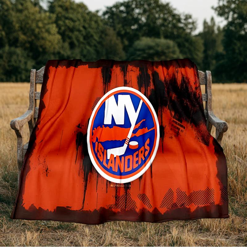 Islanders Flannel Blanket, Use for Birthday/Holiday Gift, Soft Blanket for Sofa/Bed/Camping/Office/Tourism Use,All Seasons