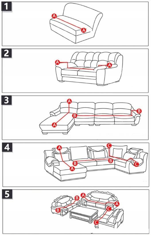 Couch Cover 3-Seater Sofa, Sofa Bed, Brown Velvet