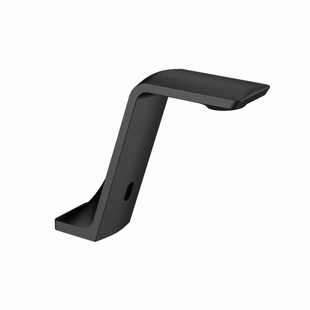 Пистолетный серый латунный автоматический бесконтактный смеситель для раковины в ванной комнате, умный инфракрасный датчик движения, одинарный холодный кран для раковины для мытья рук l