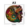 Interesting Colorful Cat - Wooden Puzzle - Challenge Your Brain - Perfect For Birthdays And Holidays - Colorfulchristmas Gifts