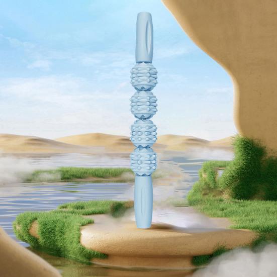 Massage Roller Muscle Sore Pain Relief Deep Tissue Relaxation Physical Therapy Hand Waist Leg Arm Belly Back Full Body Roller Massager Stick