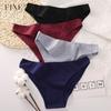 M-2XL Women Cotton Underwear 3Pcs/set Comfortable Panties Ladies Plus Size Underpants Solid Color Briefs Female Lingerie