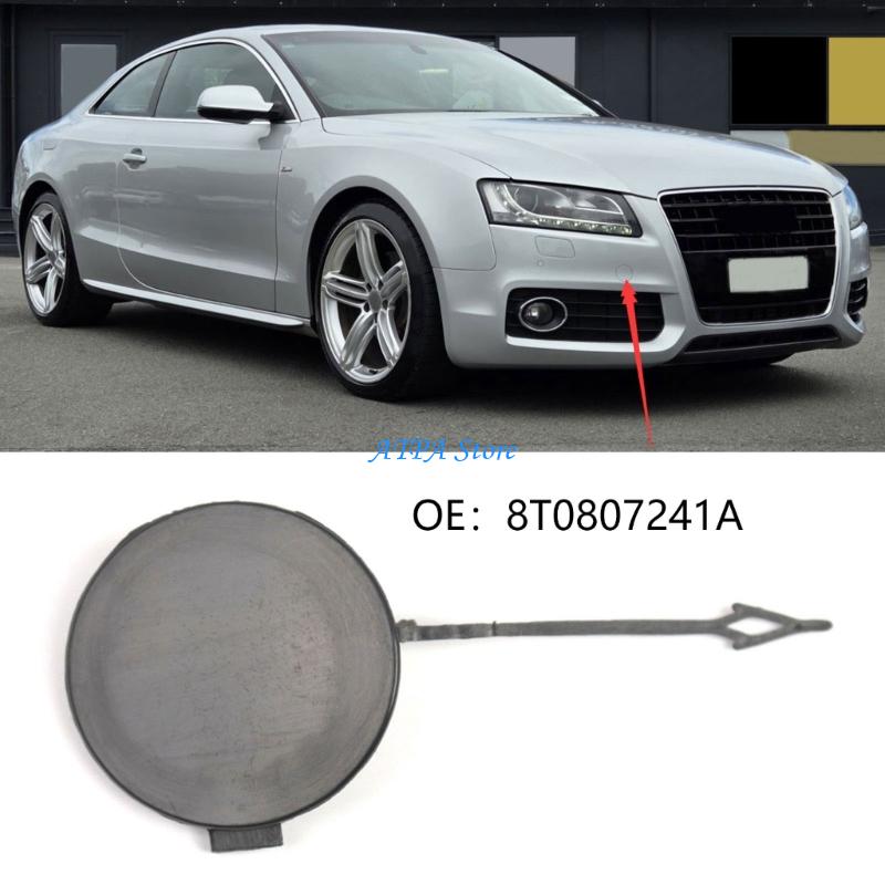 U13C Strong Plastic Front Tow Hook Cover 8T0807241A for Automotive 2008 to 2012