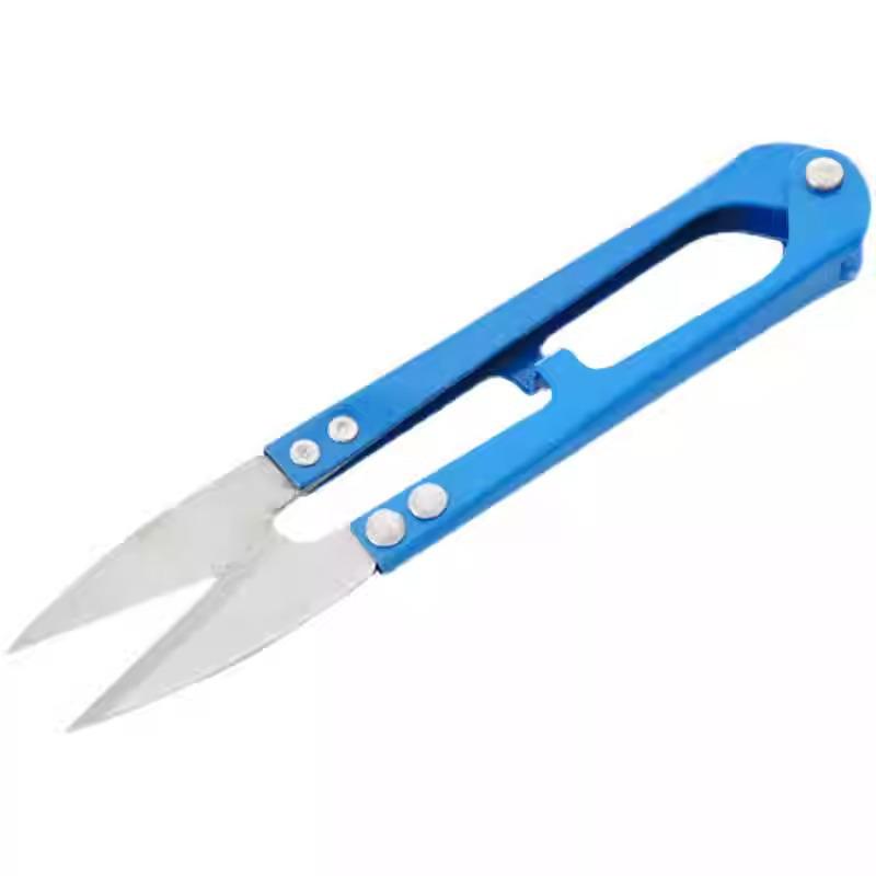 U-образные нитевые ножницы из марганцевой стали для шитья, вышивки и портновского дела