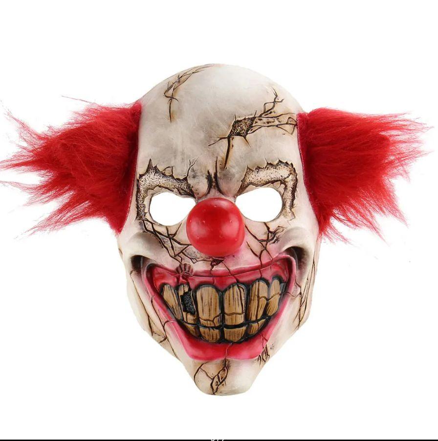 Карнавальная забавная маска лошади