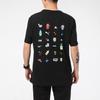Puma Футболка с круглым вырезом Sporty Logo Print Мужские топы Черные 531335-51