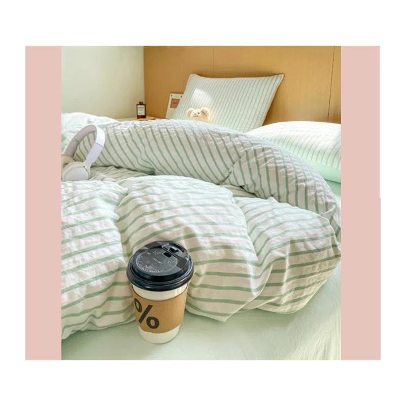 Комплект из 4 предметов однотонного хлопкового дышащего одеяла, супермягкое одеяло класса А для мам и малышей, можно спать голышом