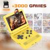 V90 3,0-дюймовый IPS-экран, портативные игровые плееры, двойная открытая система, более 3000 игровых консолей, ретро-видеоигры, подарки для детей
