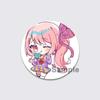 32/44/58mm Anime Mizuki Akiyama Badges Project SEKAI Brooch Round Brooches Jewelry Creative Art Pins for Backpack Decor Gift Accessory