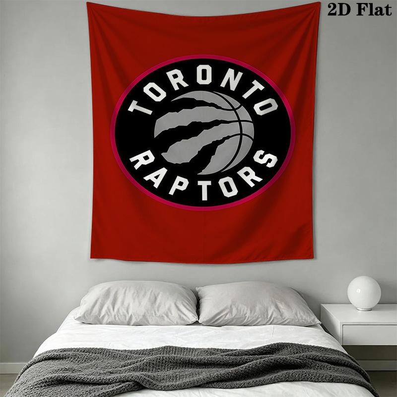 Toronto Raptors Basketball Team Logo Threepiece Set 1 Duvet Cover 2 Pillowcase Without Core Soft And Comfortable Bedding Set