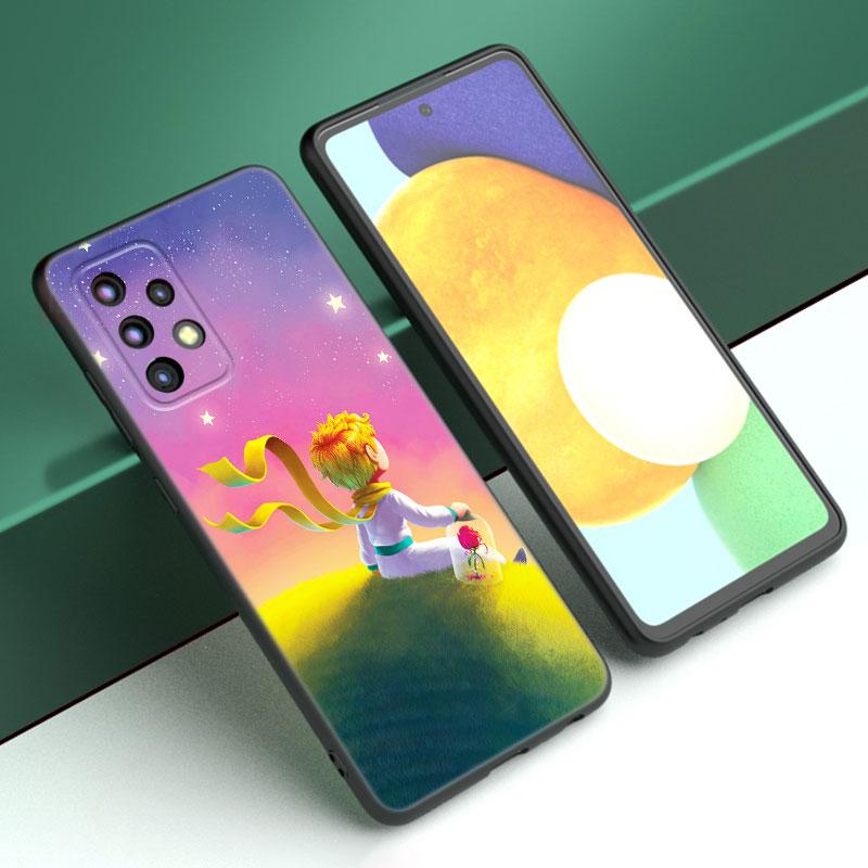 Чехол для телефона Art Little Prince для Samsung A04 A21 A30 A50 A52 S A13 A14 A22 A23 A32 A53 A73 5G A11 A12 A31 A33 A51 A70 A71 A72