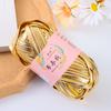 Shiny Yarn Ball Magic Color DIY Hand Knitting Novel Functional Crochet Yarn  For T-Shirt