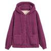 Women's Six-Color Teddy Fleece Hoodie: Korean Style, Plus-Size, Thick Autumn/Winter Cardigan