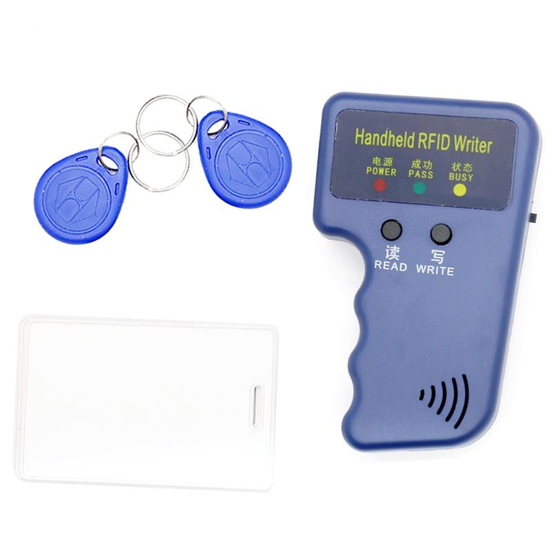 125 кГц RFID считыватель RFID копир дубликатор Записывающее устройство для ключей Программатор Клонер ID-карт Программатор Записываемые карты-ключи Брелоки
