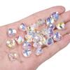 CRYSTAL GLASS BEADS 12X12MM 5PCS/BAG