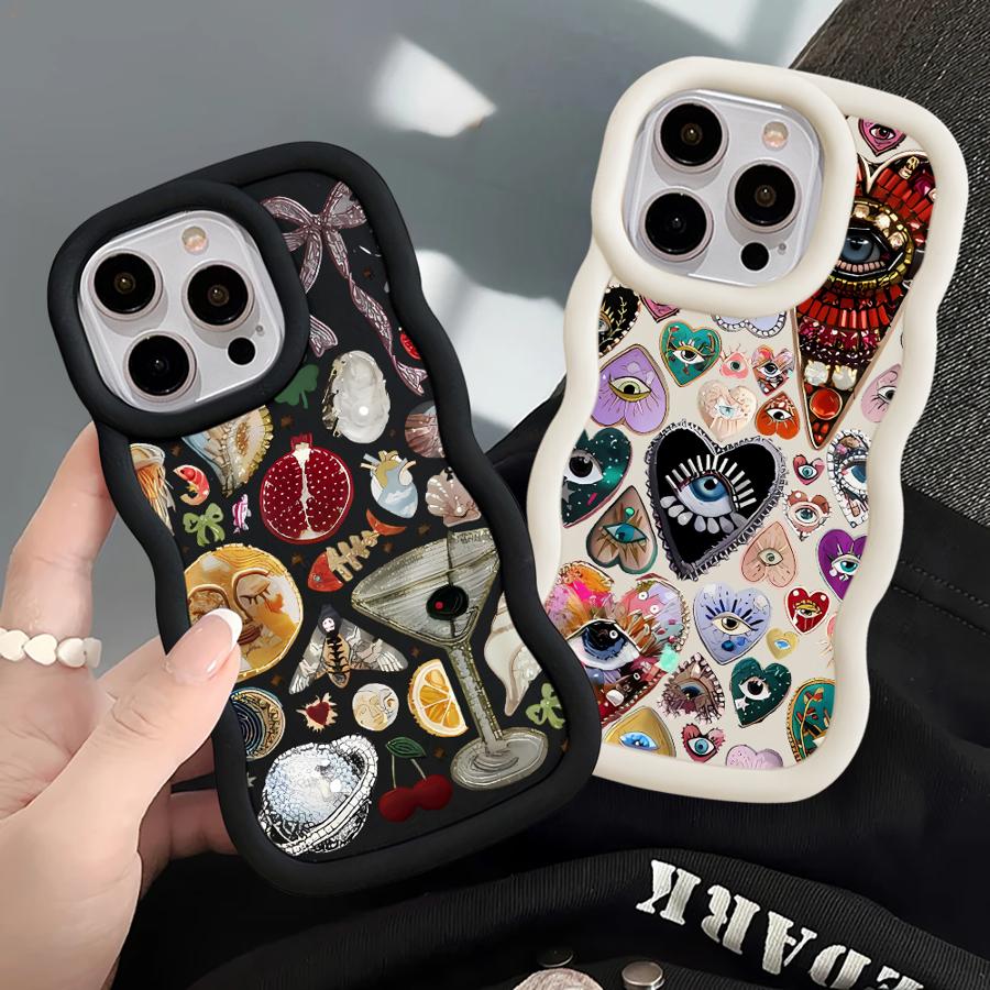 Чехол-бампер с рисунком «Личность Любовь» для iPhone 8 XR 13 16 Pro Max 14 12 17 Air 11 15 Plus