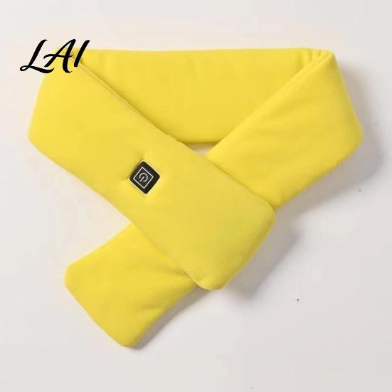Neck Heating Pad Heated Scarf for Women Men USB Powered Warmer with 3 Modes Rechargeable Outdoor Activities Velvet Soft Wrap Electric Winter