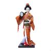 Japanese Kimono Doll Girl Statue Ornament Oriental Ancient Kabuki Collectible Figurine for