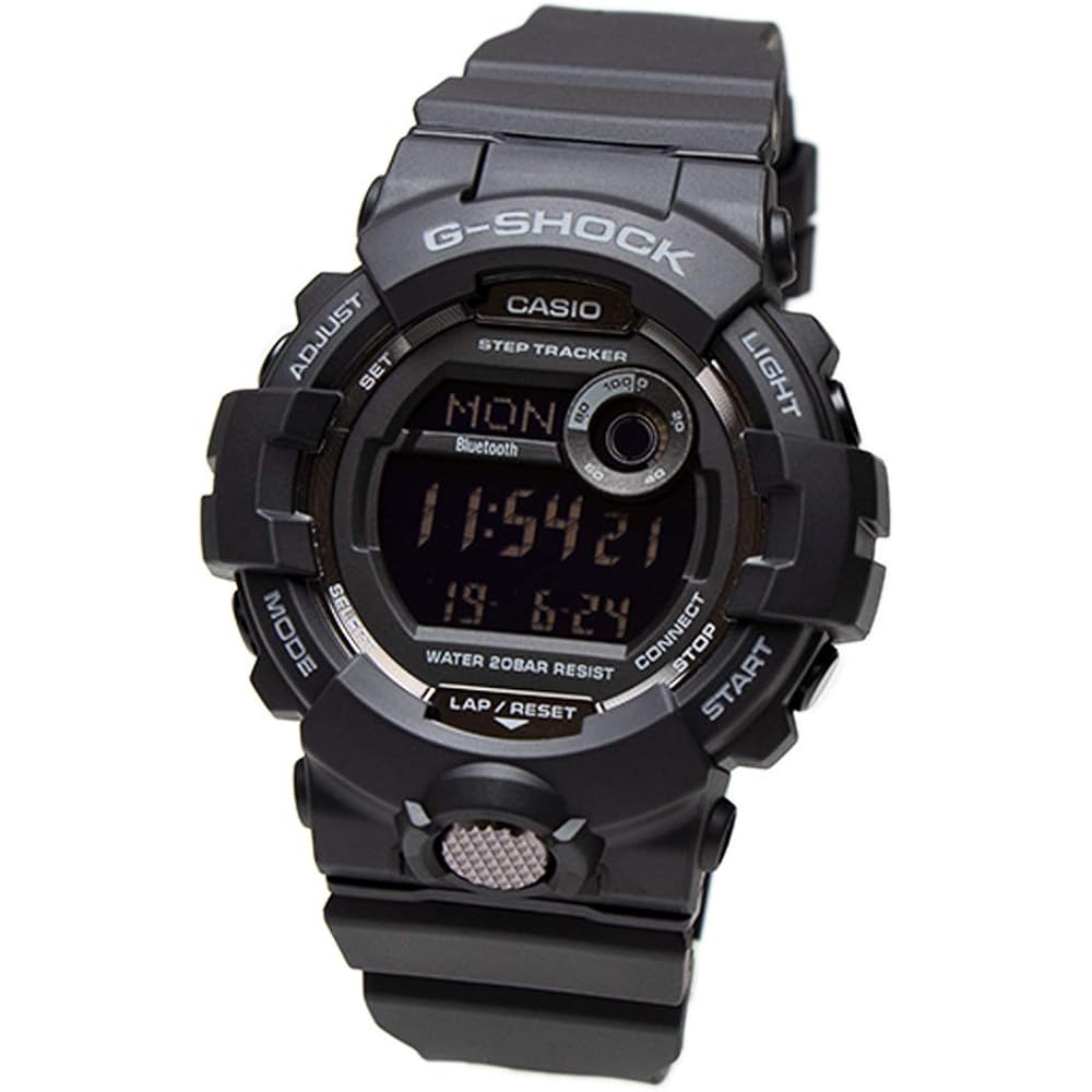 Casio G-Squad GBD-800-1B Bluetooth Smartwatch Black Men's Workout Training Watch