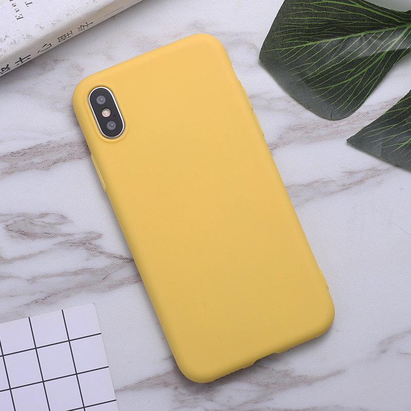 Силиконовый чехол для Samsung Galaxy S8 S9 10 Plus A11 A10 A30 A70 A6 A7 A8 A9(2018)Цветной чехол