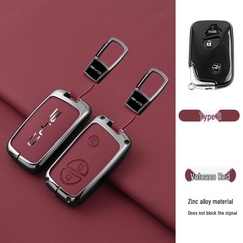 Dolphin Key Case for BYD Cars: Tang, Song, Han EV, Yuan Pro, Destroyer 05