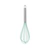 Silicone Handle Stainless Steel Egg Beater & Whisk Baking Tool