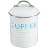 Sato Metal Industry SALUS Storage Container Barnett Canister White Coffee