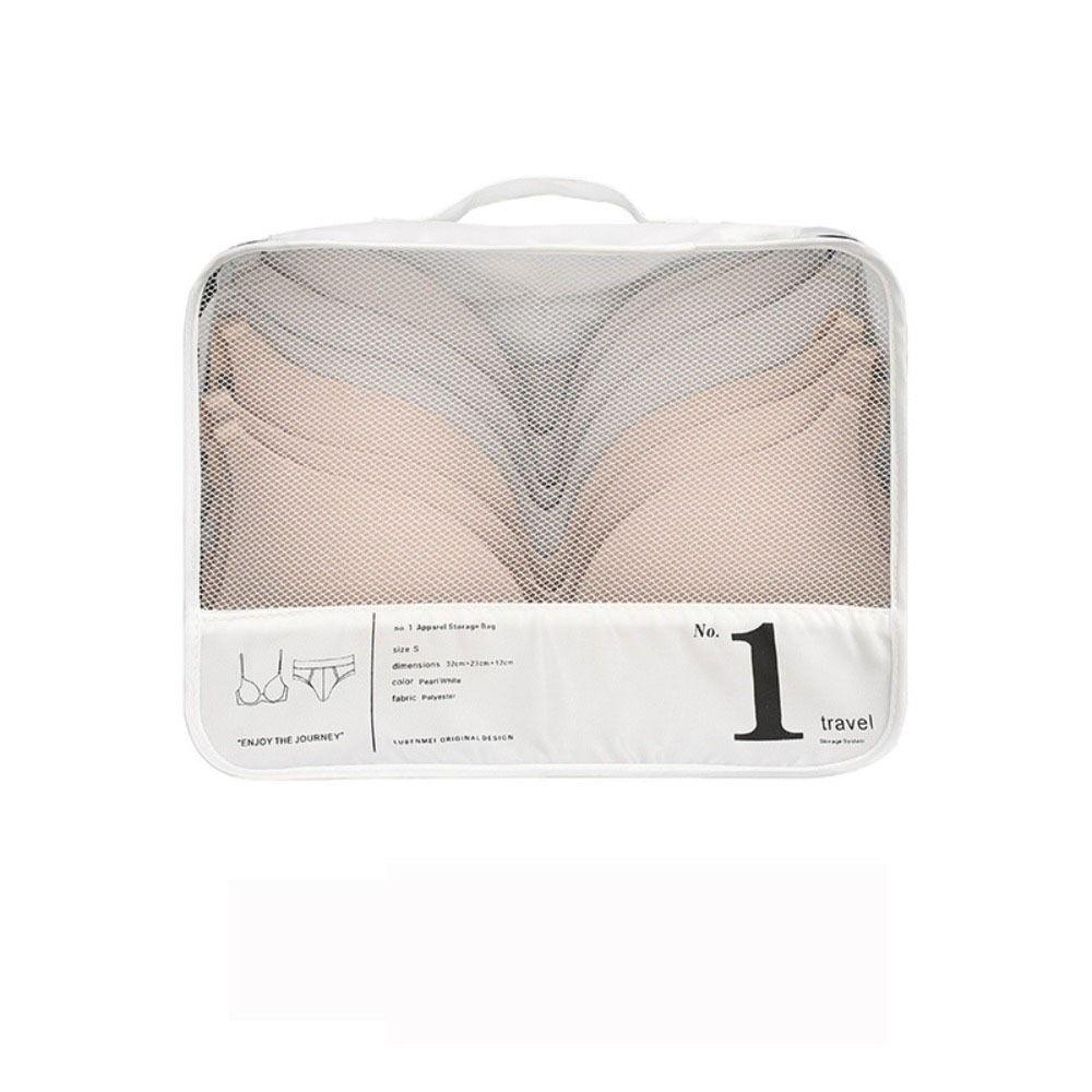 Clothes Subpackage Compressible Suitcase Packing Handbag Visible Waterproof Bag Travel Storage Bag