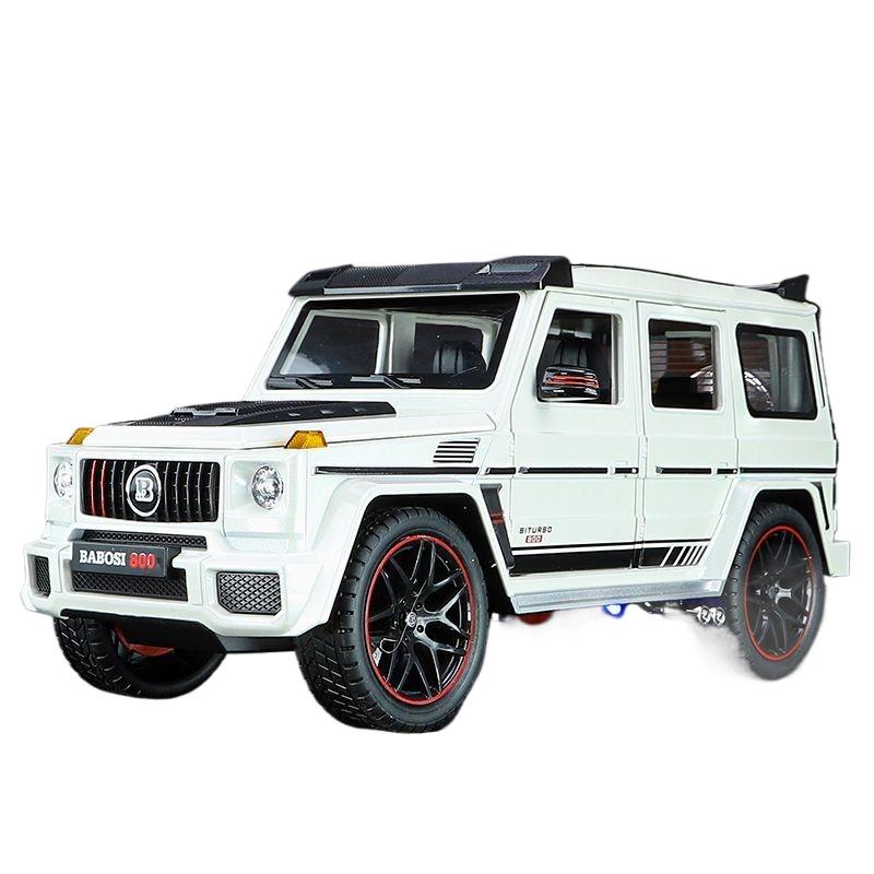 1/18 Mercedes Benz G800 Обычная версия Без напыления Сплав Внедорожник Литая модель Коллекция Украшение Изысканный Подарок на день рождения для друга