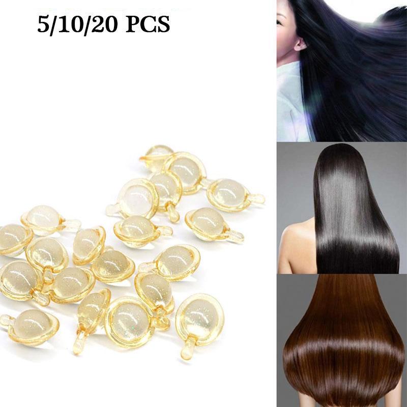 5/10/20 шт. набор для ухода за волосами и защиты сухих поврежденных волос, маска для волос с кокосовым маслом