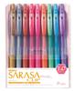 Zebra Sarasa Clip Gel Ballpoint Pen 9 Colors 1.0 JJE15-9CA